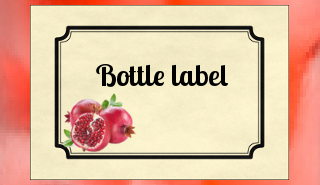 Bottle label
